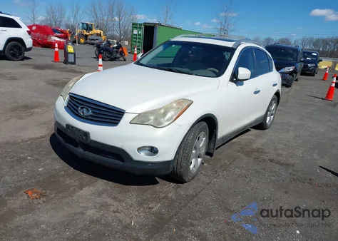 2008 Infiniti Ex35 Journey from USA, damaged, VIN JNKAJ09F38M354803